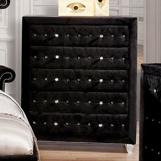 Furniture of America Alzir FM7150BK-C Chest IMAGE 1