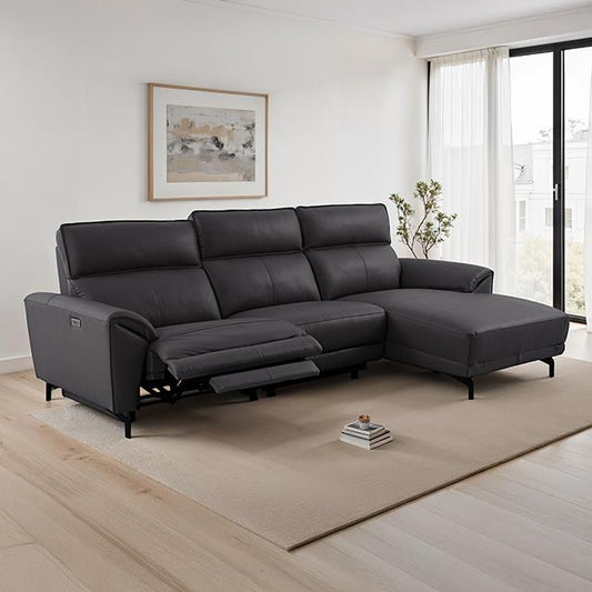 Furniture of America Theola CM9937BK-SECT-PM-R Power Sectional IMAGE 1