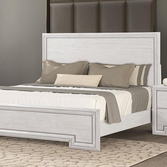 Furniture of America Basilone FM7440WH-EK-BED King Bed IMAGE 1