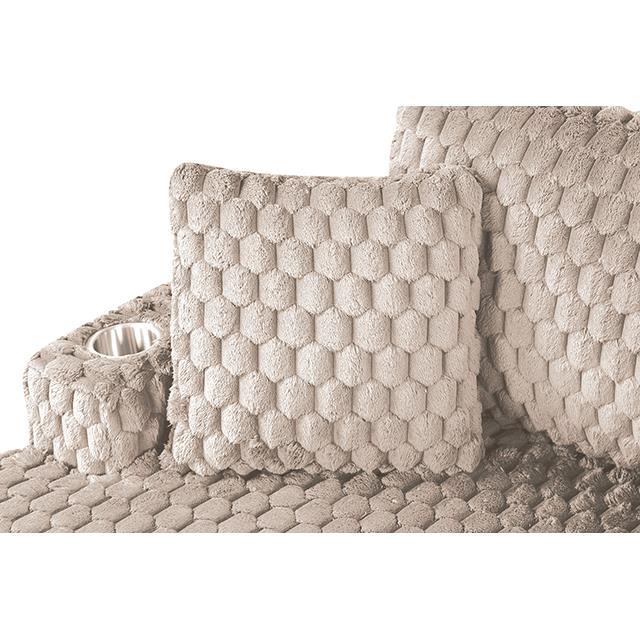 Furniture of America Ferryhill SL69000TP-PK 2-Arm Chaise IMAGE 5
