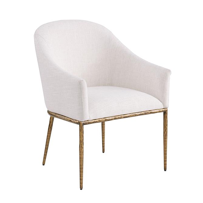 Furniture of America Balvi FM37016GD-AC Arm Chair IMAGE 1