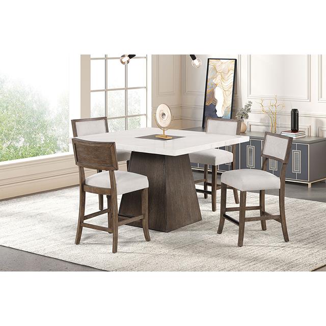Furniture of America Grasten FM3332DB-PC-2PK Set Of 2 Counter Height Stool IMAGE 2