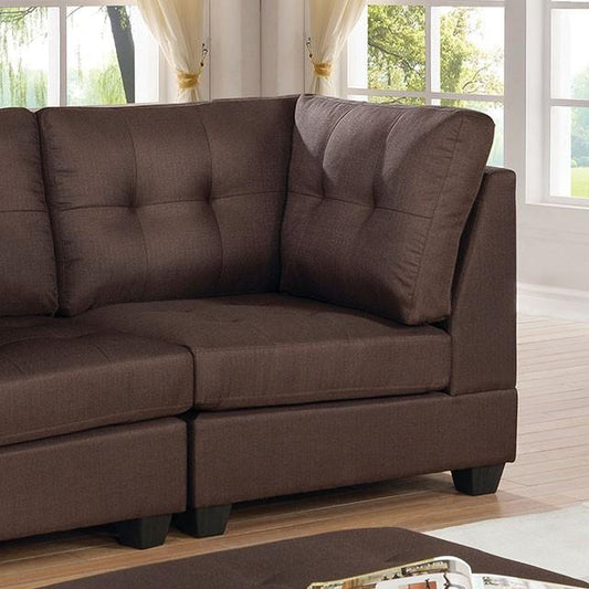 Furniture of America Pencoed CM6957BR-CNR Corner Chair IMAGE 1
