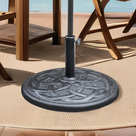 Furniture of America Duro LA-A014BK Round Umbrella Base IMAGE 1