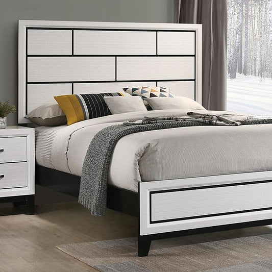 Furniture of America Errico FM7215WH-T-BED Twin Bed IMAGE 1
