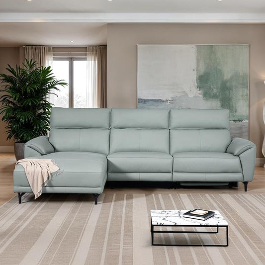 Furniture of America Theola CM9937PB-SECT-PM-L Power Sectional IMAGE 1