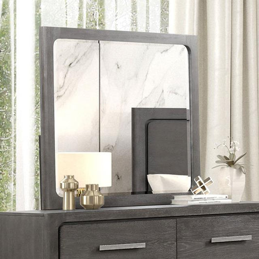 Furniture of America Crowthorne FM70100GY-M Mirror IMAGE 1