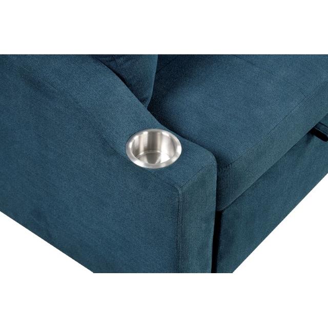 Furniture of America Royden FM6963BL-PK Sleeper Sofa IMAGE 9
