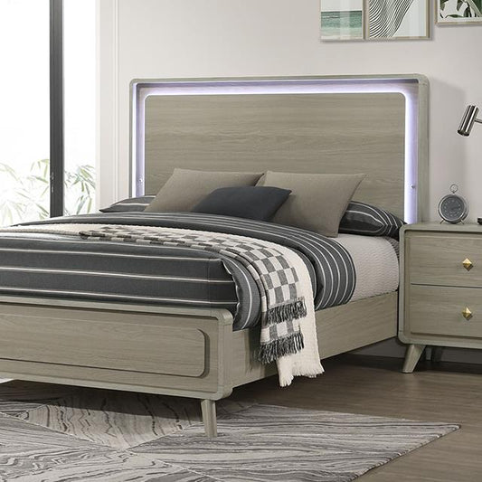 Furniture of America Rainier FM72002GY-EK-BED King Bed IMAGE 1