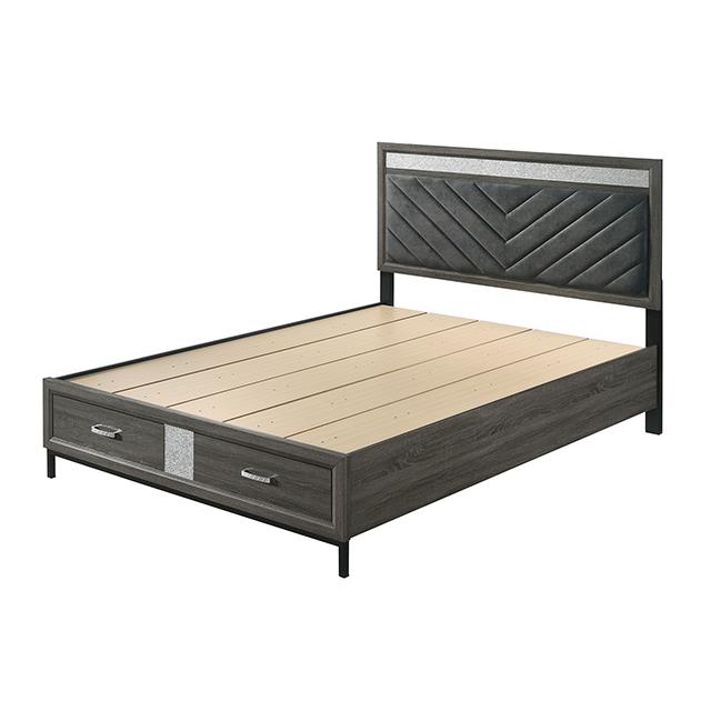 Furniture of America Voleta FM7212GY-Q-BED Queen Bed IMAGE 3