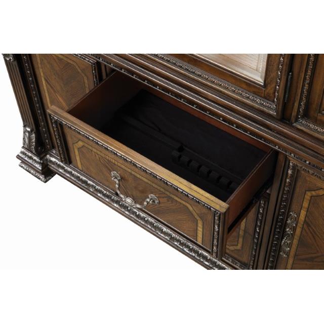 Furniture of America Promenade FM31002DB-HB-SET Hutch And Buffet IMAGE 5