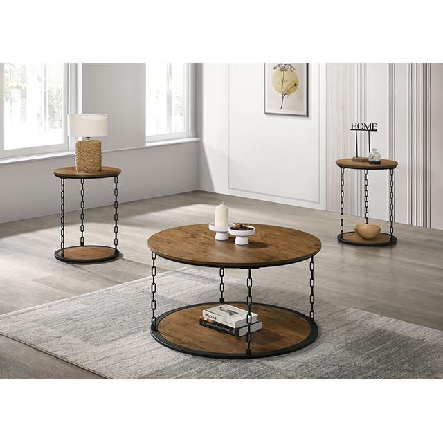 Furniture of America Ophira FM42904NT-3PK 3 Pc Table Set IMAGE 2