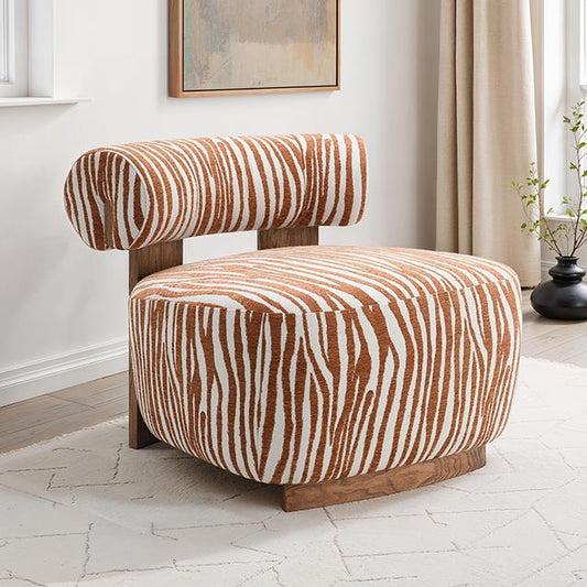 Furniture of America Niobe FM-AC6007OR Accent Chair IMAGE 1