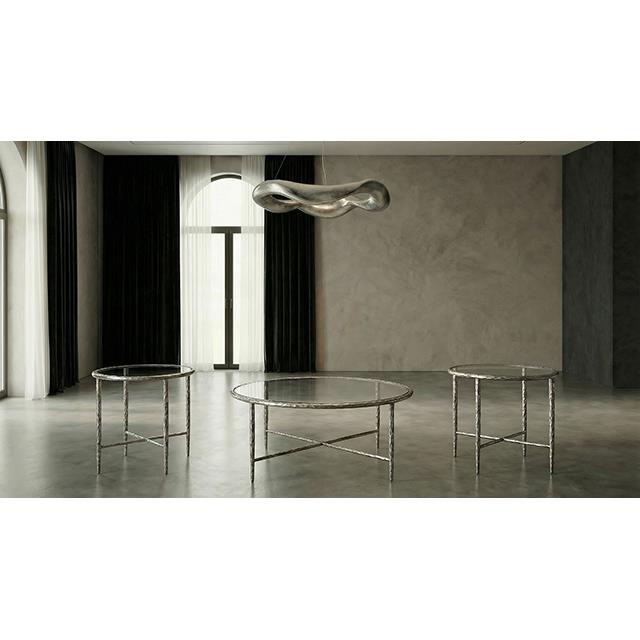 Furniture of America Talva FM47022GY-E-3A End Table IMAGE 2