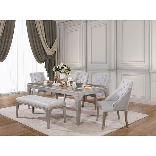 Furniture of America Diocles CM3020T-7PC 7 Pc Dining Table Set IMAGE 1