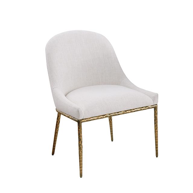 Furniture of America Balvi FM37015GD-SC Side Chair IMAGE 1