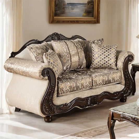 Furniture of America Andalusia SM6450-LV Loveseat IMAGE 1