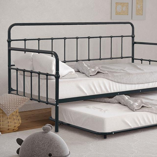 Furniture of America Thera FM1000BK Daybed with Trundle IMAGE 1