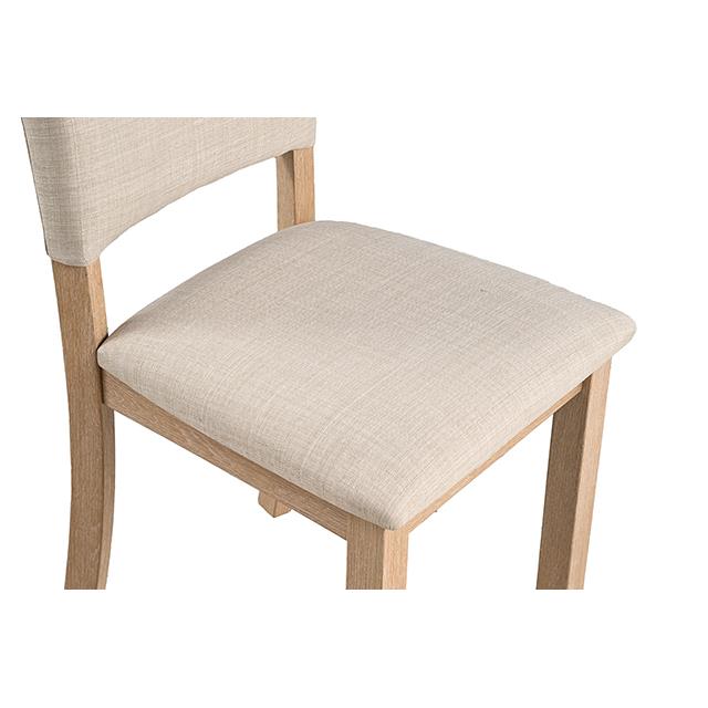 Furniture of America Oberto SL3406NT-SC-4PK Set Of 4 Upholstered Side Chair IMAGE 4