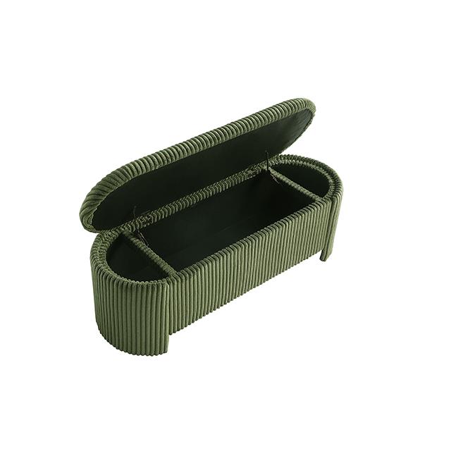 Furniture of America Grainne FM-AC8007GR Storage Bench IMAGE 2