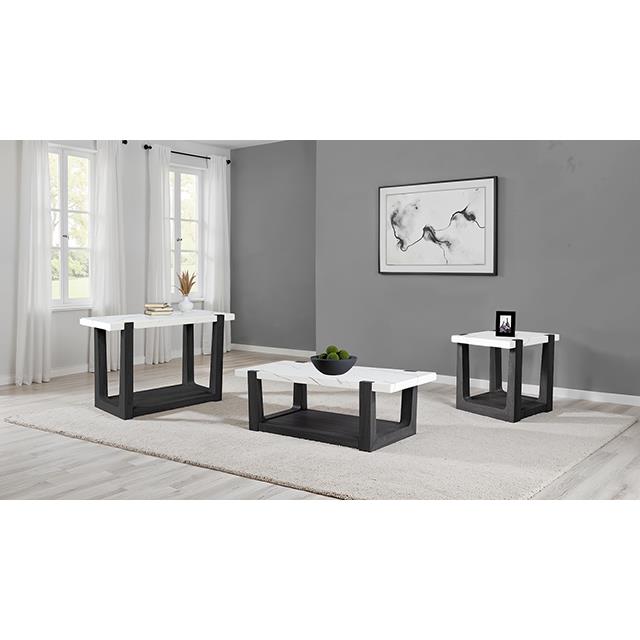 Furniture of America Sundbry FM44010BK-S Sofa Table IMAGE 2