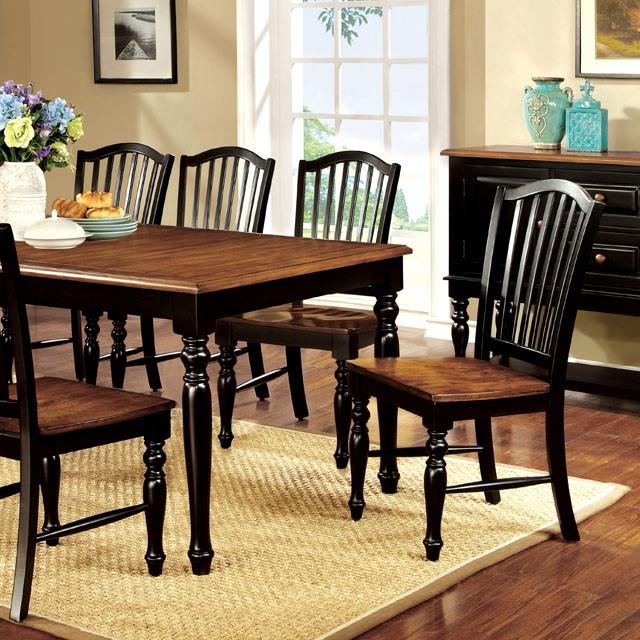 Furniture of America Mayville CM3431T-7PC 7 Pc Dining Table Set IMAGE 5