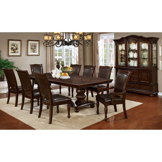 Furniture of America Alpena CM3350T-7PC 7 Pc Dining Table Set IMAGE 1