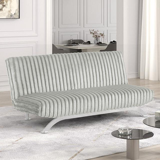Furniture of America Villeneuve FM2906LG Futon Sofa Bed IMAGE 1