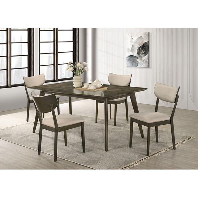 Furniture of America Huttwil FM32007WN-SC-2PK Set Of 2 Side Chair IMAGE 2