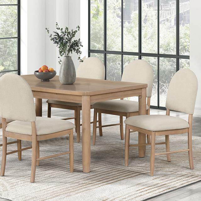 Furniture of America Rheinfall FM3426NT-T-5PC 5 Pc Dining Table Set IMAGE 6
