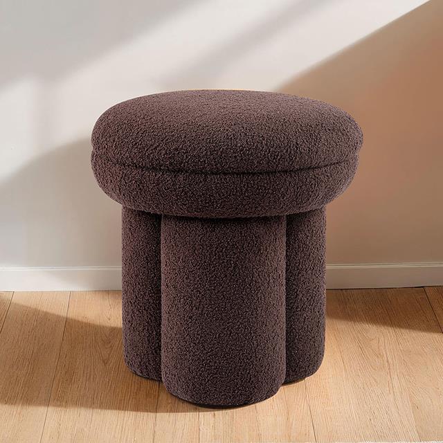 Furniture of America Thisbe FM-AC8003BR Stool IMAGE 1