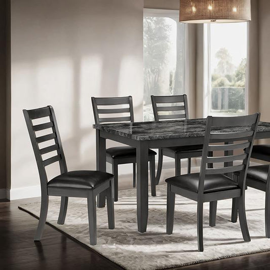Furniture of America Adia TM3110T-7PK 7 Pc Dinning Table Set IMAGE 1
