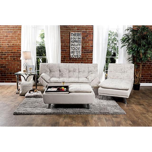 Furniture of America Hauser CM2677WT-CE Chaise IMAGE 5