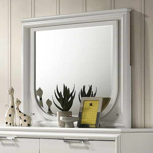 Furniture of America Lareina FM72081WH-M Mirror IMAGE 1