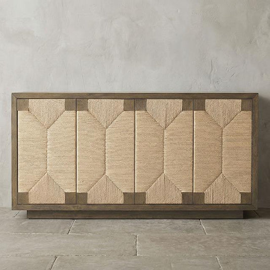 Furniture of America Casoria FM34008NT-SV Sideboard IMAGE 1
