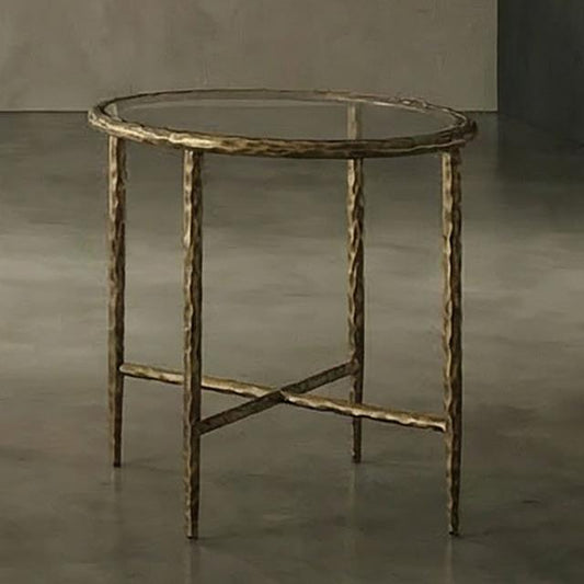 Furniture of America Talva FM47022GD-E-3A End Table IMAGE 1