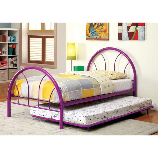 Furniture of America Rainbow CM7712PR-T Twin Bed IMAGE 1