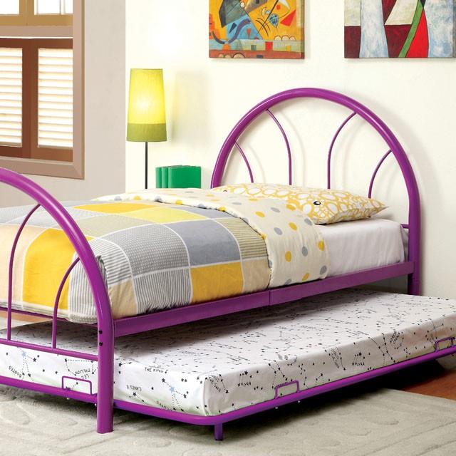 Furniture of America Rainbow CM7712PR-T Twin Bed IMAGE 3