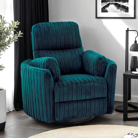 Furniture of America Belper FM-AC8018TL-PM Power Glider Recliner with Swivel IMAGE 1