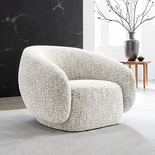 Furniture of America Savino FM-AC6004BR-SW Swivel Chair IMAGE 1