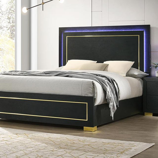 Furniture of America Latimer FM7270BK-F-BED Full Bed IMAGE 1
