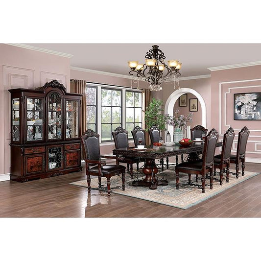 Furniture of America Picardy CM3147T-9PC 9 Pc Dining Table Set IMAGE 1