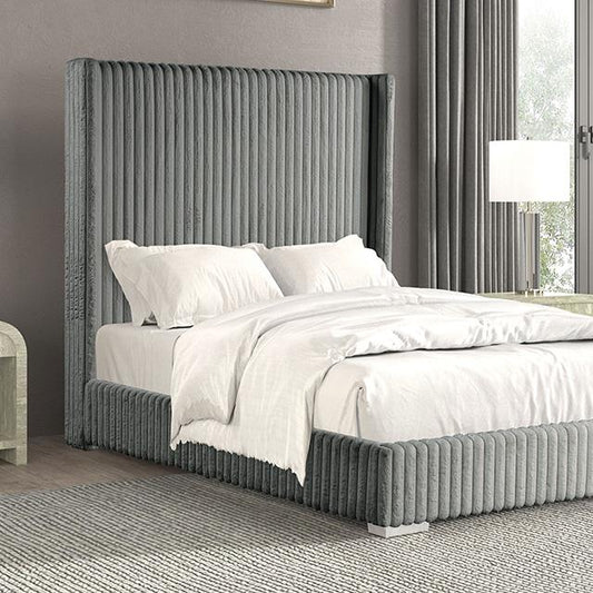 Furniture of America Cadwell FM7120GY-T Twin Bed IMAGE 1