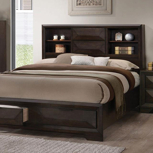Furniture of America Caistor FM7233BR-EK-BED King Bed IMAGE 1