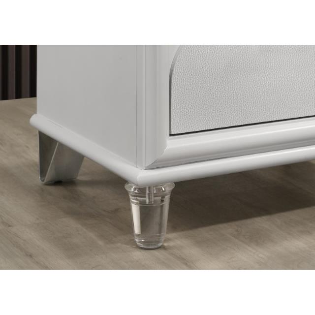 Furniture of America Lareina FM72081WH-N Nightstand IMAGE 4