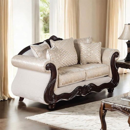 Furniture of America Huelva SM6452-LV Loveseat IMAGE 1