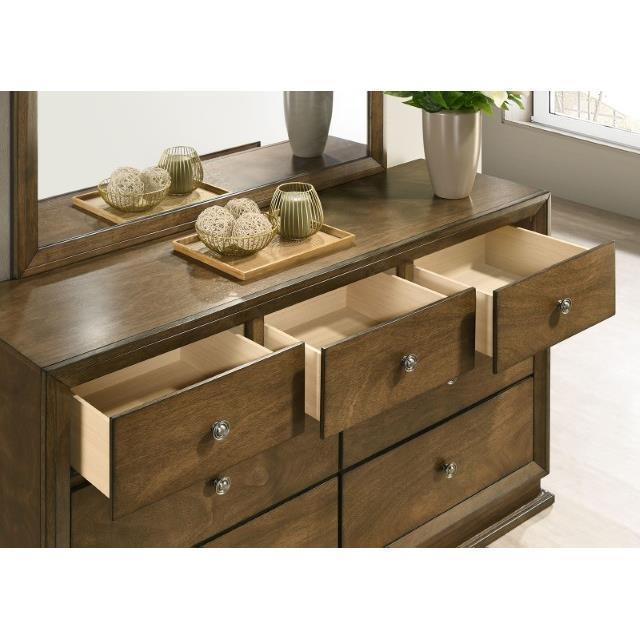 Furniture of America Kirkham FM7213WN-D 7-Drawer Dresser IMAGE 3