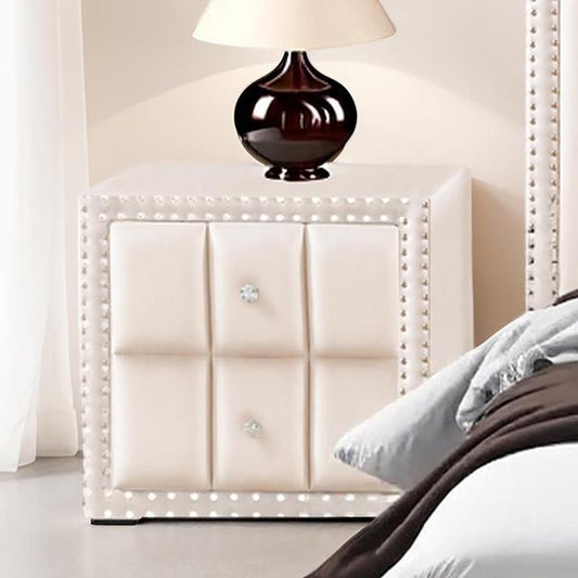 Furniture of America Farese SL7001BG-N Nightstand IMAGE 1