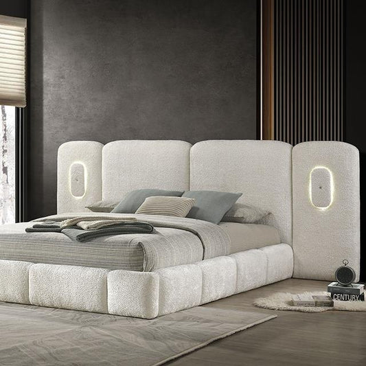 Furniture of America Newhaven FM72024IV-EK-BED King Bed IMAGE 1