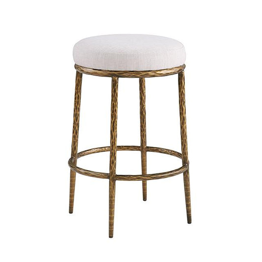 Furniture of America Rilva FM37013GD-PC Counter Height Stool IMAGE 1